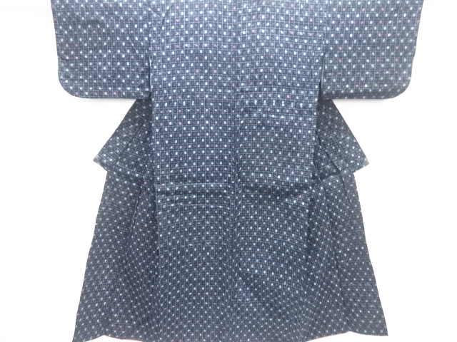 JAPANESE KIMONO / ANTIQUE KIMONO / COTTON / KURUME KASURI